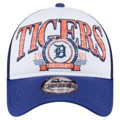 Detroit Tigers New Era Distressed 9FORTY A-Frame Adjustable Trucker Hat - MLB Hats