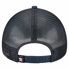 Houston Astros New Era Distressed 9FORTY A-Frame Adjustable Trucker Hat - MLB Hats