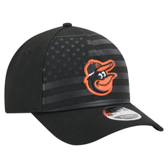 Baltimore Orioles New Era American Flag 9FORTY M-Crown A-Frame Adjustable Hat - MLB Hats
