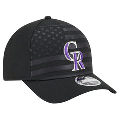Colorado Rockies New Era American Flag 9FORTY M-Crown A-Frame Adjustable Hat - MLB Hats