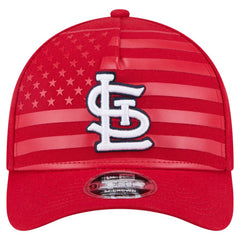 St. Louis Cardinals New Era American Flag 9FORTY M-Crown A-Frame Adjustable Hat - MLB Hats
