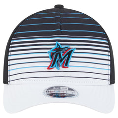 Miami Marlins New Era Gradient 9FORTY M-Crown Adjustable Hat - MLB Hats