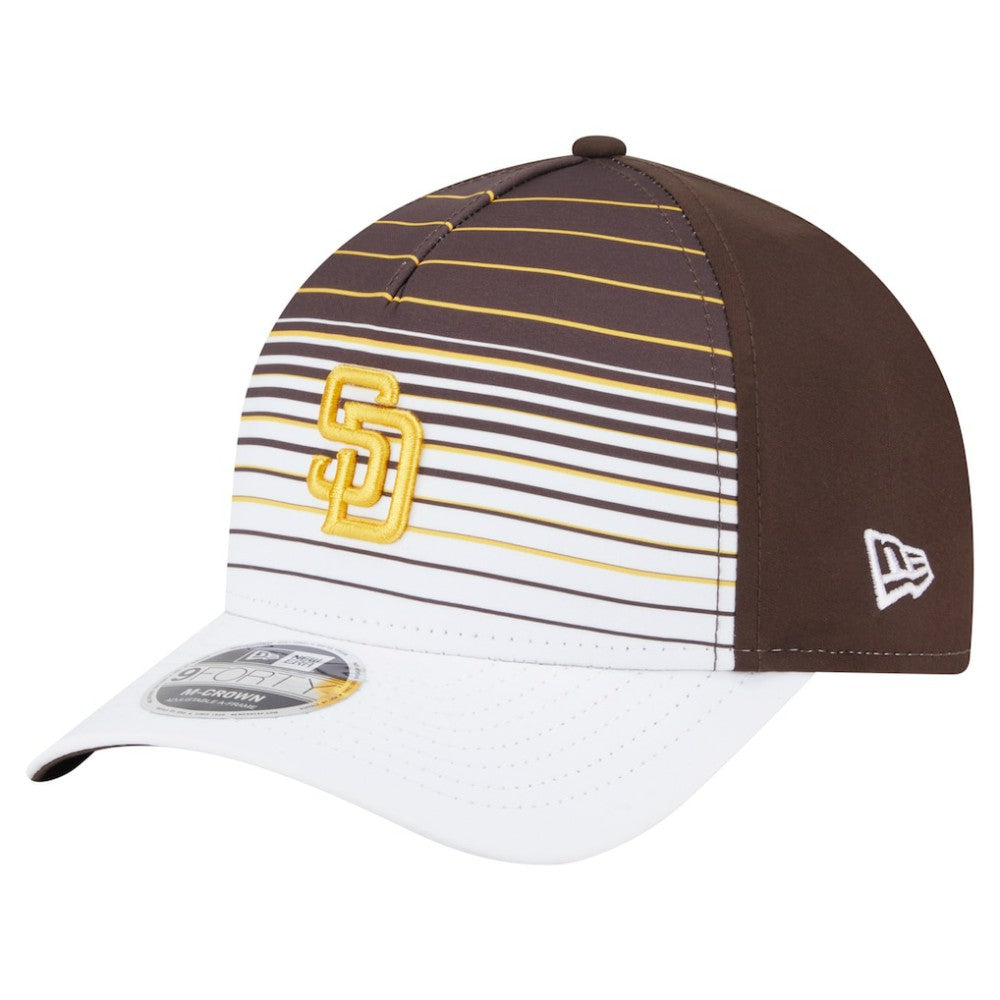 San Diego Padres New Era Gradient 9FORTY M-Crown Adjustable Hat - MLB Hats