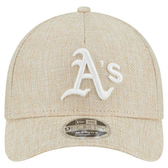 Athletics New Era Cotton Weave M-Crown A-Frame 9FORTY Adjustable Hat - MLB Hats