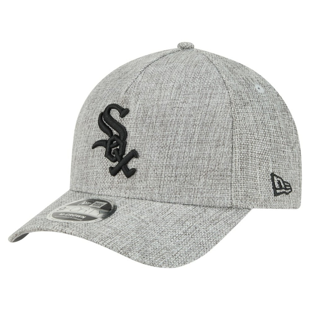 Chicago White Sox New Era Cotton Weave M-Crown A-Frame 9FORTY Adjustable Hat - MLB Hats