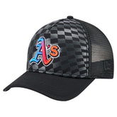Athletics New Era Gradient 9FORTY A-Frame M-Crown Trucker Adjustable Hat - MLB Hats