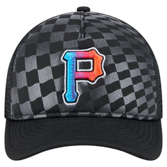 Pittsburgh Pirates New Era Gradient 9FORTY A-Frame M-Crown Trucker Adjustable Hat - MLB Hats