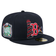 Boston Red Sox New Era State Stitch 59FIFTY Fitted Hat - MLB Hats