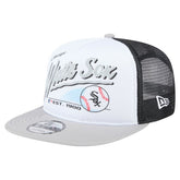 Chicago White Sox New Era Retro Script Trucker 9FIFTY Snapback Hat - MLB Hats