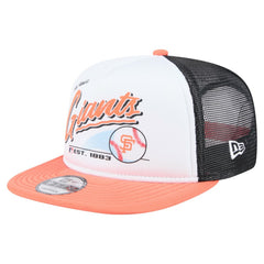 San Francisco Giants New Era Retro Script Trucker 9FIFTY Snapback Hat - MLB Hats