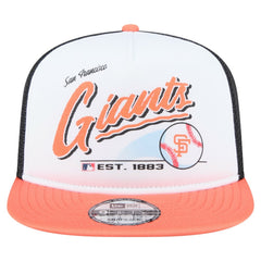 San Francisco Giants New Era Retro Script Trucker 9FIFTY Snapback Hat - MLB Hats