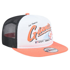 San Francisco Giants New Era Retro Script Trucker 9FIFTY Snapback Hat - MLB Hats