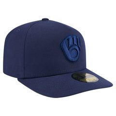 Milwaukee Brewers New Era Color Pack A-Frame 59FIFTY Fitted Hat - MLB Hats