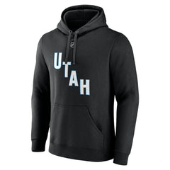 Nick Schmaltz NHL Utah Fanatics Authentic Stack Name & Number Tri-Blend Pullover Hoodie - NHL Hoodies