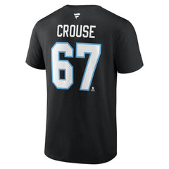 Lawson Crouse Utah Mammoth Fanatics Authentic Stack Name & Number T-Shirt - NHL T-shirts