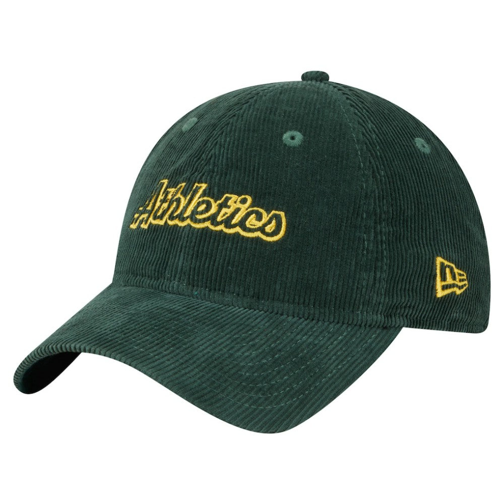 Athletics New Era Women's Corduroy 9TWENTY Adjustable Hat - MLB Hats