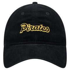 Pittsburgh Pirates New Era Women's Corduroy 9TWENTY Adjustable Hat - MLB Hats