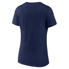Milwaukee Brewers Women's Fastball V-Neck T-Shirt - MLB T-shirts