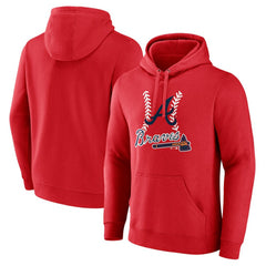 Atlanta Braves Fastball Pullover Hoodie - MLB Hoodies