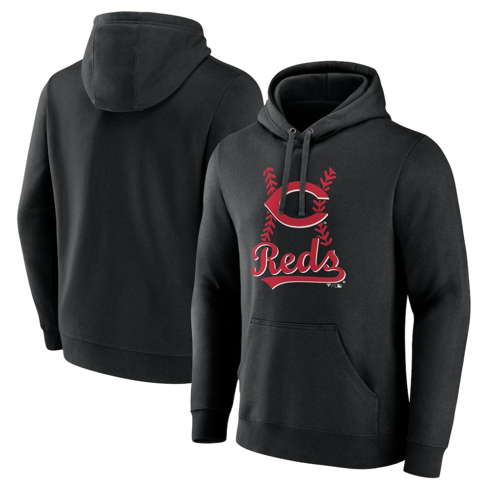 Cincinnati Reds Fastball Pullover Hoodie - MLB Hoodies