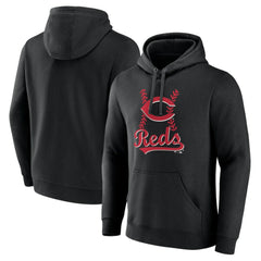 Cincinnati Reds Fastball Pullover Hoodie - MLB Hoodies