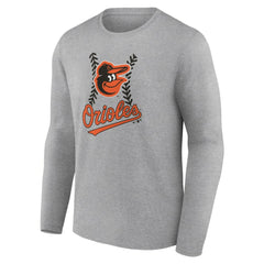 Baltimore Orioles Fastball Long Sleeve T-Shirt - MLB T-shirts