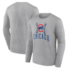 Chicago Cubs Fastball Long Sleeve T-Shirt - MLB T-shirts