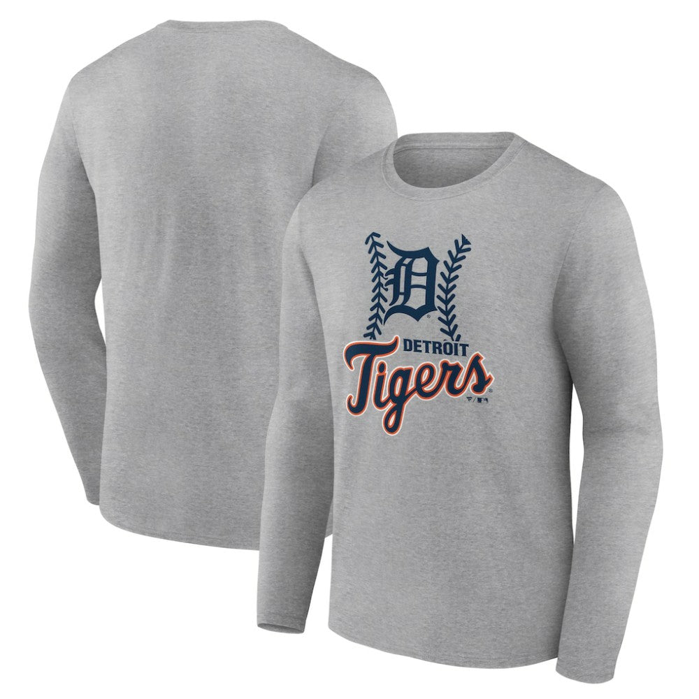 Detroit Tigers Fastball Long Sleeve T-Shirt - MLB T-shirts