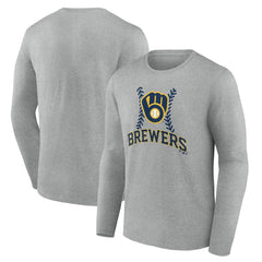 Milwaukee Brewers Fastball Long Sleeve T-Shirt - MLB T-shirts