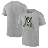 Milwaukee Brewers Fastball T-Shirt - MLB T-shirts