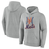 New York Mets Fastball Pullover Hoodie - MLB Hoodies