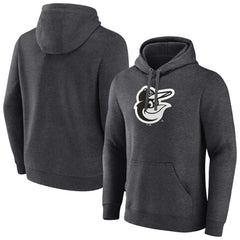 Baltimore Orioles Monochrome Pullover Hoodie - MLB Hoodies