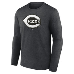 Cincinnati Reds Monochrome Long Sleeve T-Shirt - MLB T-shirts