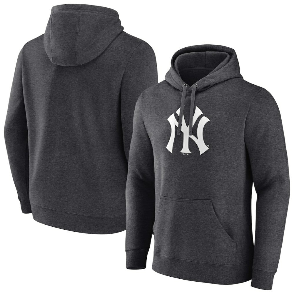 New York Yankees Monochrome Pullover Hoodie - MLB Hoodies