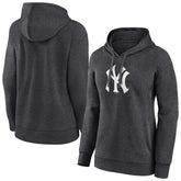 New York Yankees Women's Monochrome Pullover Hoodie - MLB Hoodies