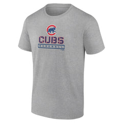 Chicago Cubs Evanston Stencil T-Shirt - MLB T-shirts