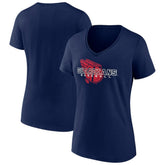 Cleveland Guardians Women's Stellar V-Neck T-Shirt - MLB T-shirts