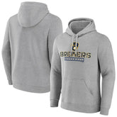 Milwaukee Brewers Evanston Stencil Pullover Hoodie - MLB Hoodies