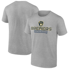 Milwaukee Brewers Evanston Stencil T-Shirt - MLB T-shirts