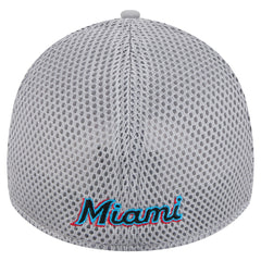 Miami Marlins New Era Linear 39THIRTY Flex Hat - MLB Hats