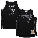 Black Dwyane Wade Miami Heat 2011/12 Hardwood Classics Authentic Jersey | NBA