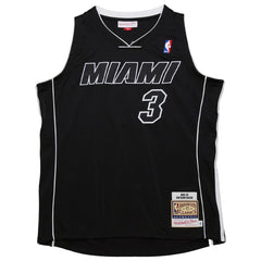 Black Dwyane Wade Miami Heat 2011/12 Hardwood Classics Authentic Jersey | NBA