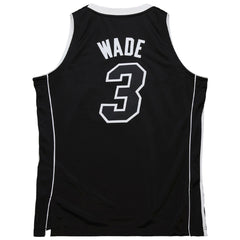 Black Dwyane Wade Miami Heat 2011/12 Hardwood Classics Authentic Jersey | NBA