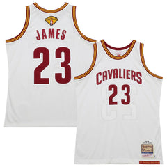 White LeBron James Cleveland Cavaliers 2015/16 Hardwood Classics Authentic Jersey sale | NBA