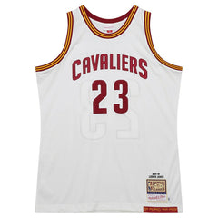 White LeBron James Cleveland Cavaliers 2015/16 Hardwood Classics Authentic Jersey sale | NBA