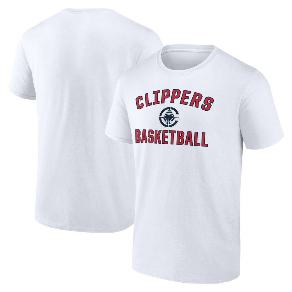 White LA Clippers Victory Arch T-Shirt | NBA