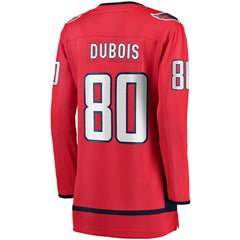 Pierre-Luc Dubois Washington Capitals Fanatics Women's Home Premier Breakaway Player Jersey - NHL Jerseys