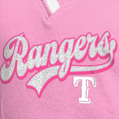 Texas Rangers New Era Girls Youth Mommy & Me Raglan V-Neck T-Shirt - MLB T-shirts