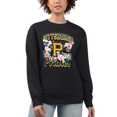 Pittsburgh Pirates G-III 4Her by Carl Banks Women's Flowers Graphic Pullover Sweatshirt - MLB Pullover
