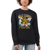 San Diego Padres G-III 4Her by Carl Banks Women's Flowers Graphic Pullover Sweatshirt - MLB Pullover